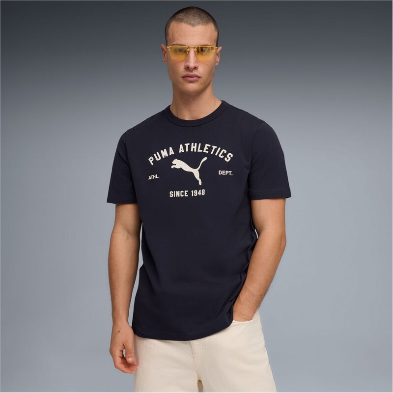 PUMA - CLASS GRAPHIC TEE PÁNSKÉ BAVLNĚNÉ TRIKO