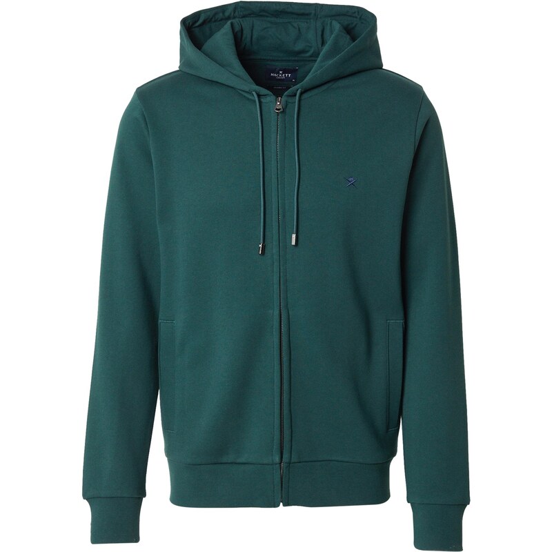 Hackett London Mikina CLASSIC tmavě zelená