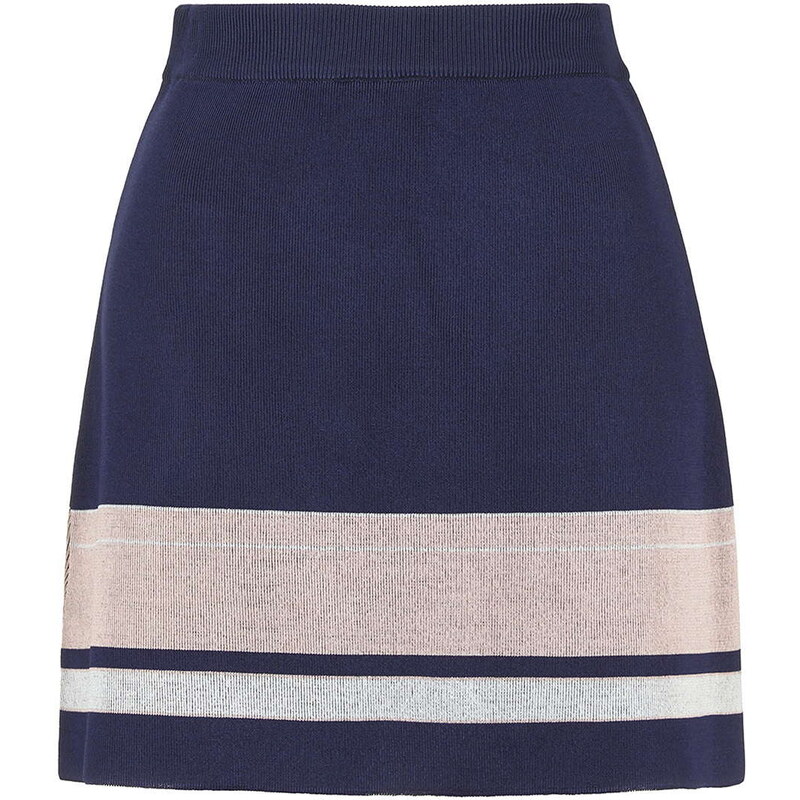 Topshop Modern Stripe Skirt