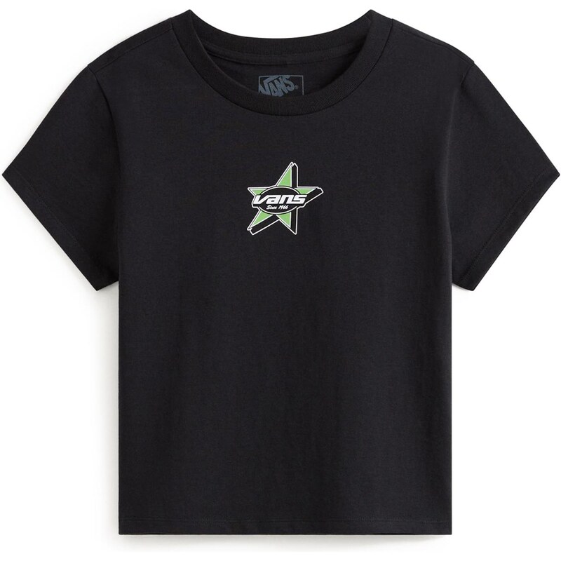 VANS Tričko kiwi / černá / bílá