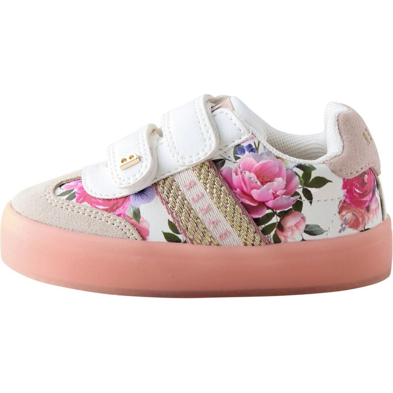 Baker by Ted Baker Tenisky světle béžová / tmavě zelená / pink /