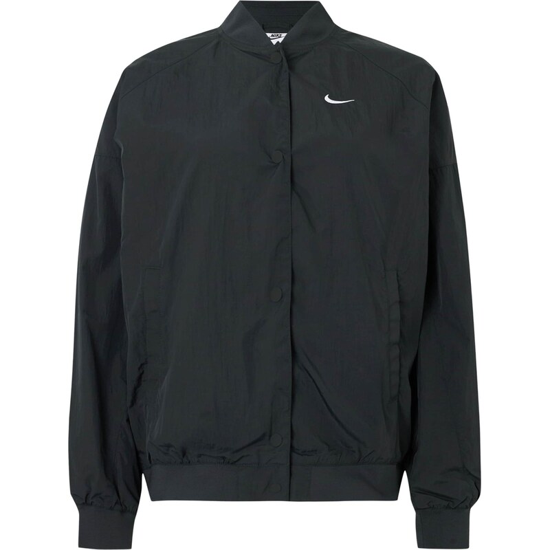 Nike Sportswear Přechodná bunda 'HBR VARSITY' černá