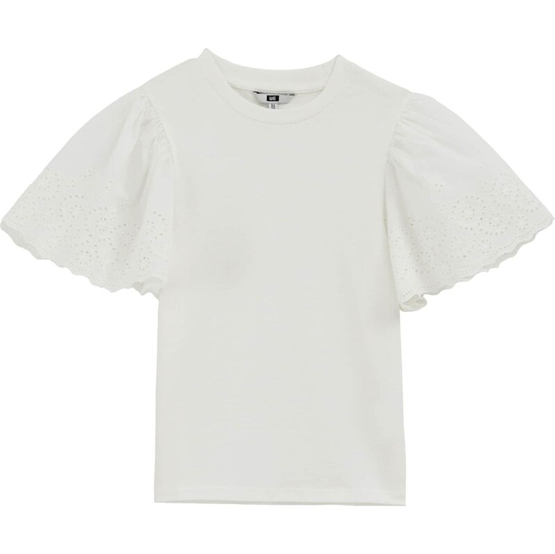 WE Fashion Tričko offwhite
