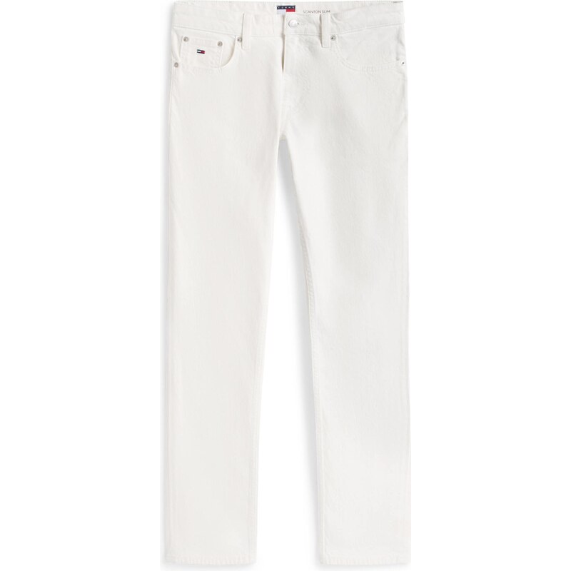 Tommy Jeans Džíny SCANTON bílá džínovina