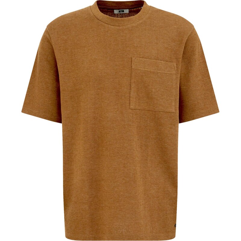 WE Fashion Tričko světle hnědá