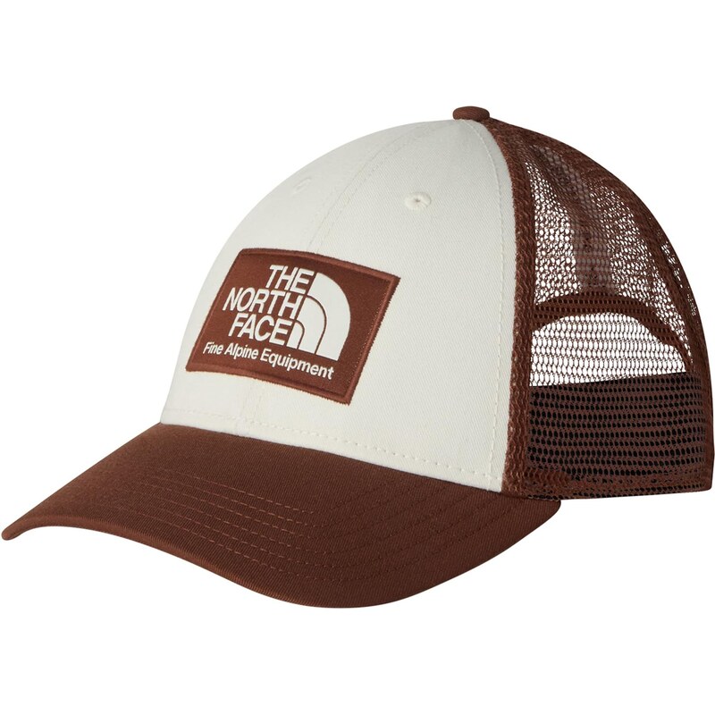 THE NORTH FACE Kšiltovka Mudder tmavě hnědá / offwhite