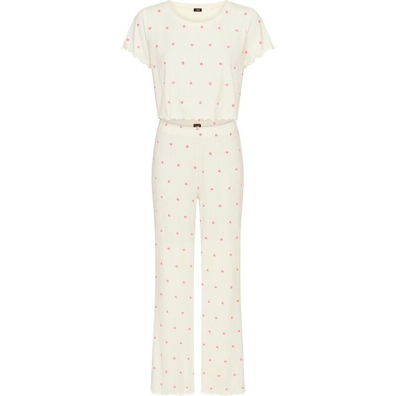 VIVANCE Pyžamo malinová / offwhite 113103555