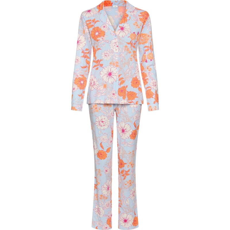 s.Oliver Pyžamo světlemodrá / oranžová / pink / bílá 113103547