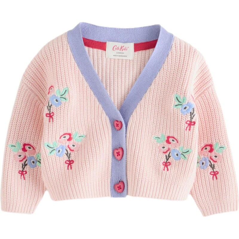 Next Kardigan Cath Kidston mátová / fialová / starorůžová /