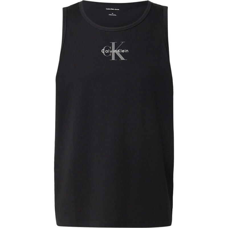 Calvin Klein Jeans Tričko 30S CLASSIC šedá / černá / bílá
