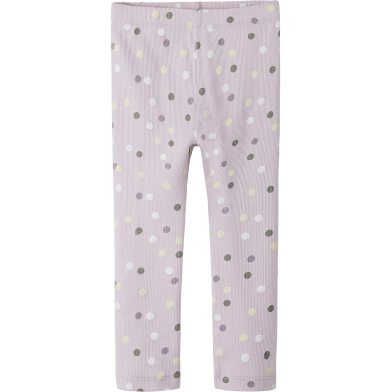 NAME IT Legíny NMFDOTTIA světle žlutá / khaki / lenvandulová /