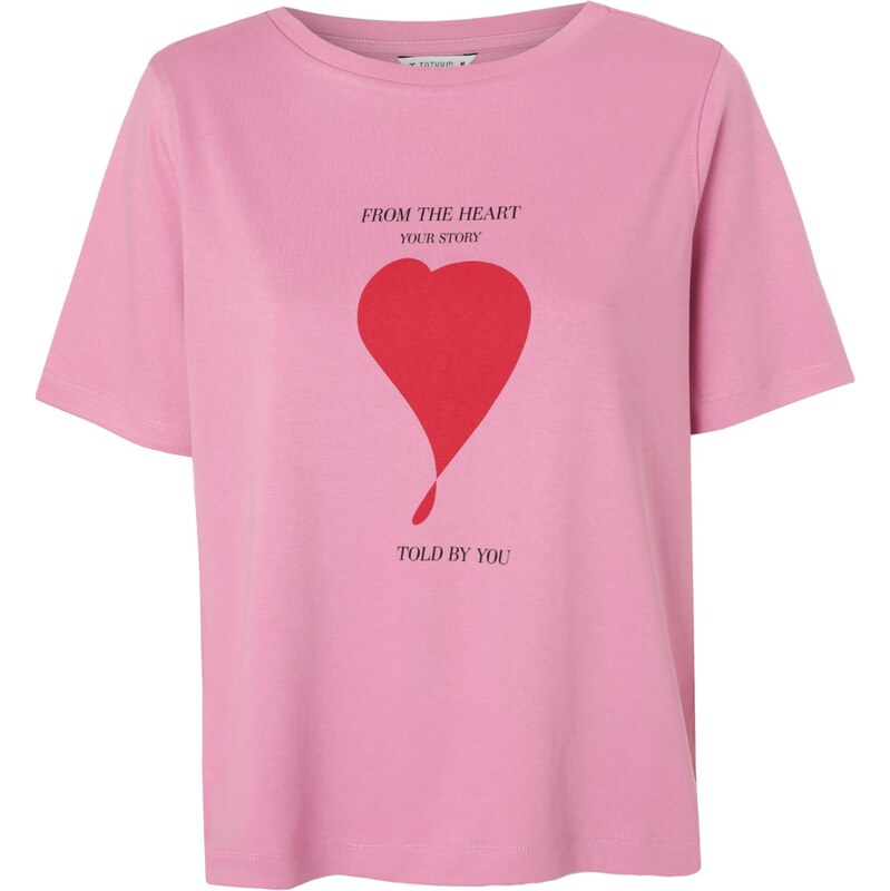 TATUUM Tričko Ajmirla 2 pink / červená / černá