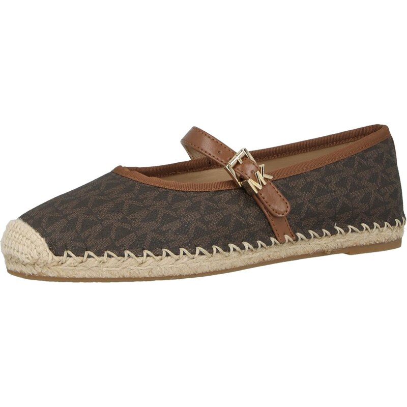 MICHAEL Michael Kors Espadrilky hnědá / tmavě hnědá 113105225