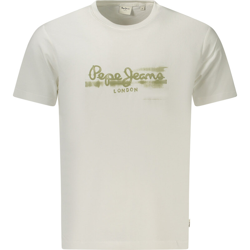 Bílé triko Pepe Jeans s krátkým rukávem