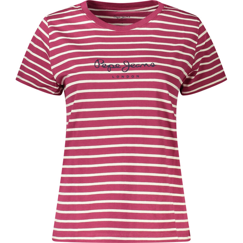 Dámské pruhované triko Pepe Jeans 113139504