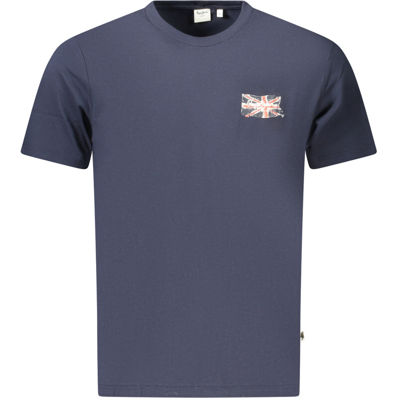 Modré triko PEPE JEANS s krátkým rukávem