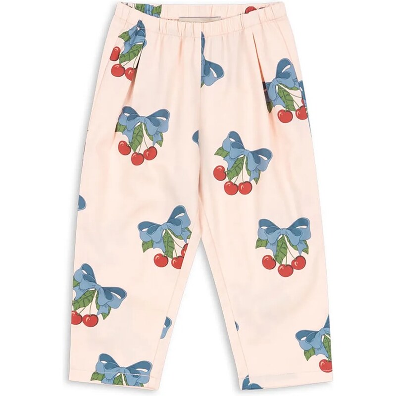 Konges Sløjd Dětské bavlněné kalhoty Konges Sløjd FRANKIE PANTS