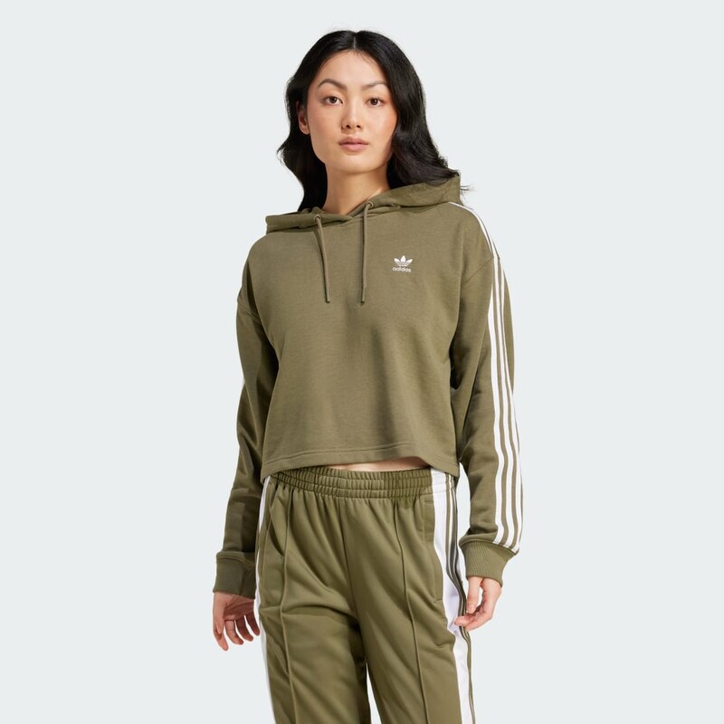 Adidas Adicolor 3-Stripes Short Hoodie 113116686