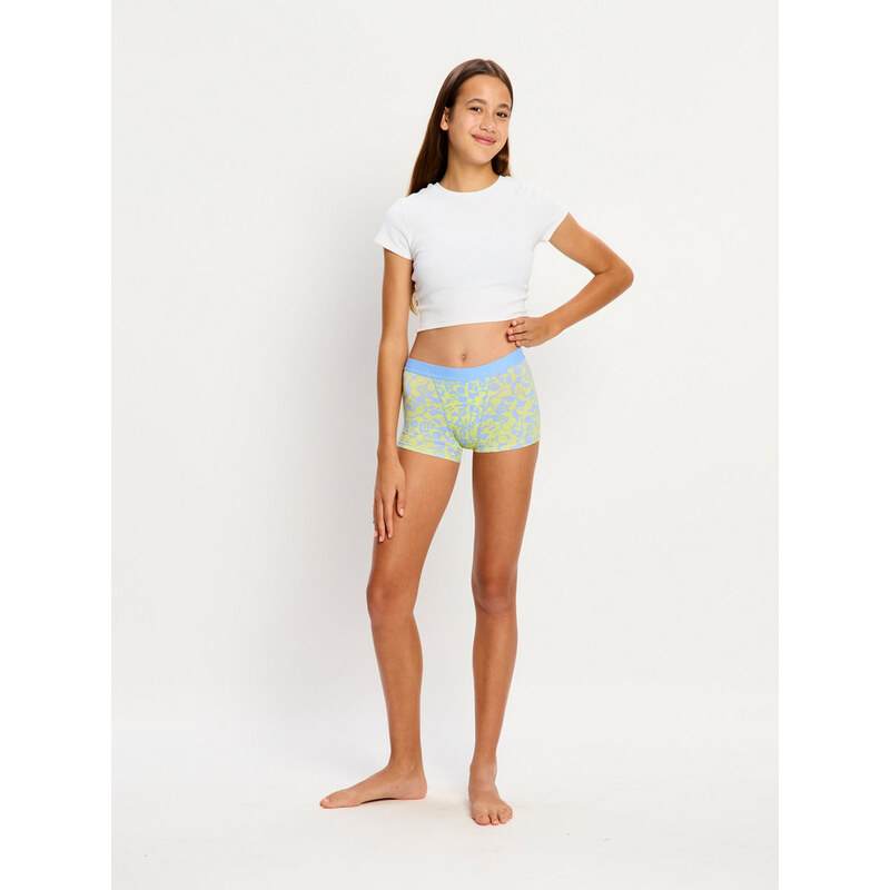 Dívčí menstruační kalhotky Modibodi Teen Hipster Boyshort Super