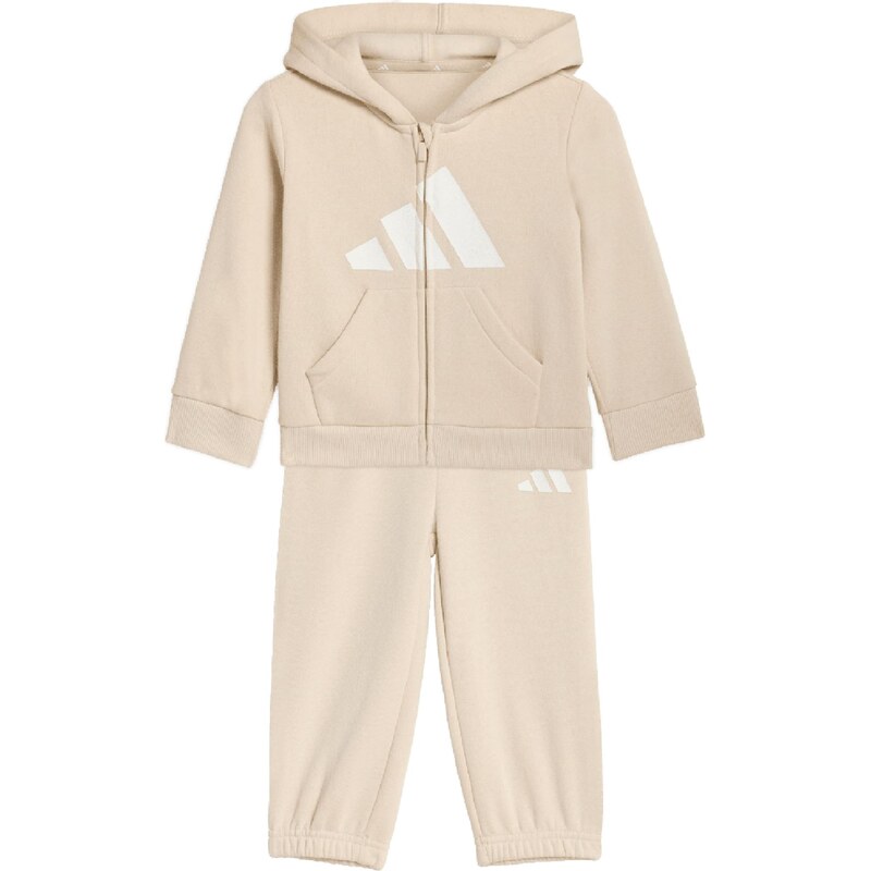 ADIDAS SPORTSWEAR Tepláková souprava ESSENTIALS béžová / bílá