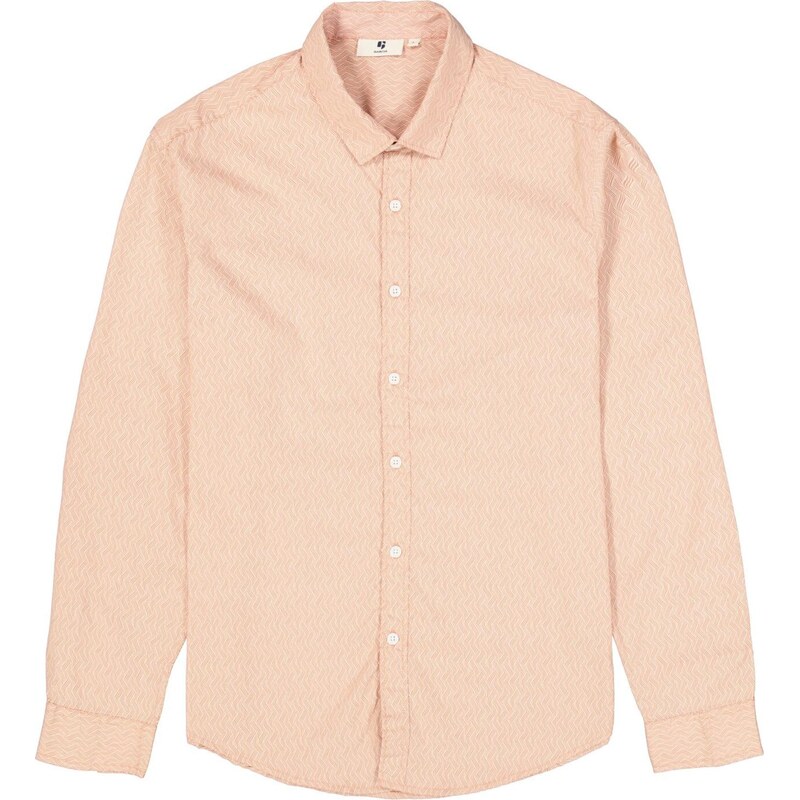 GARCIA Košile oranžová / pastelově oranžová / offwhite