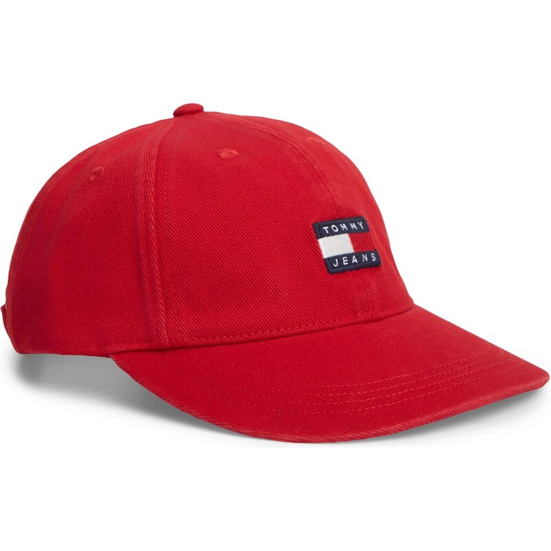 Tommy Jeans Kšiltovka námořnická modř / jasně červená / bílá 113125784