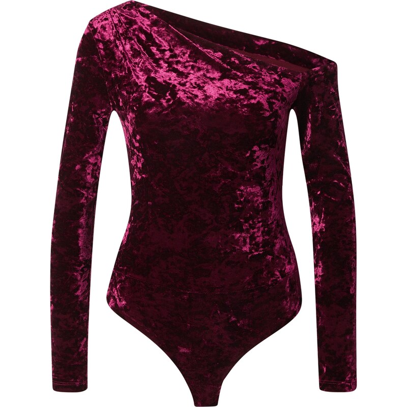 GUESS Tričkové body vínově červená 113126033
