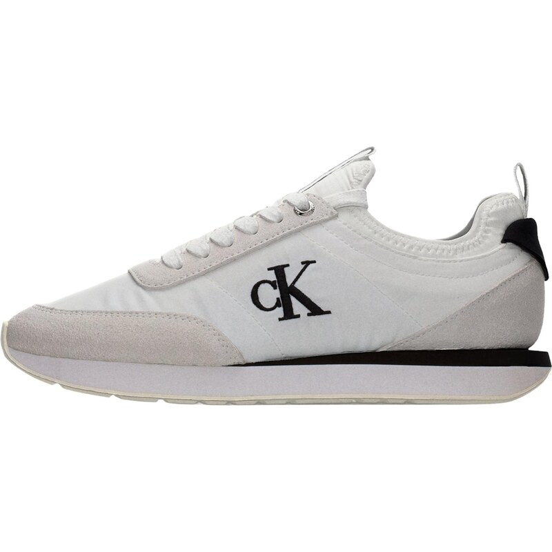 Calvin Klein Tenisky Essential Retro Mono-sock Fit světle šedá /