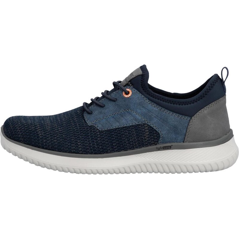 Rieker Slip on boty marine modrá / chladná modrá