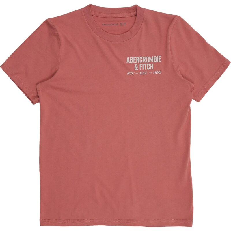 Abercrombie & Fitch Tričko růžová / bílá 113126658