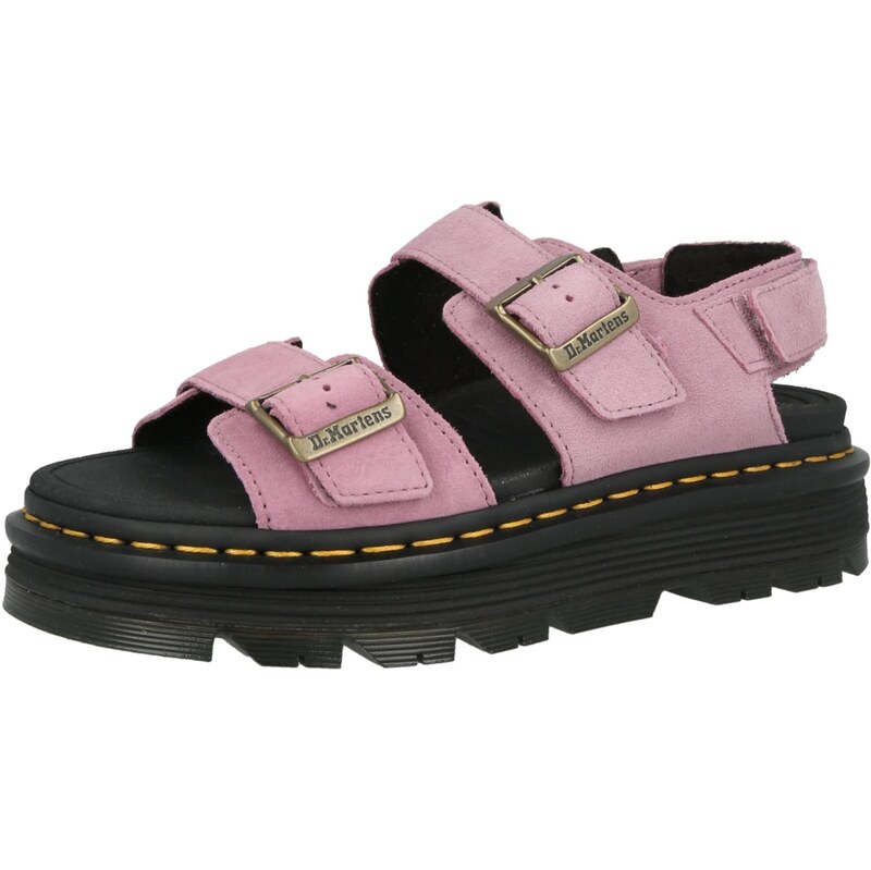 Dr. Martens Páskové sandály ZebZag růžová