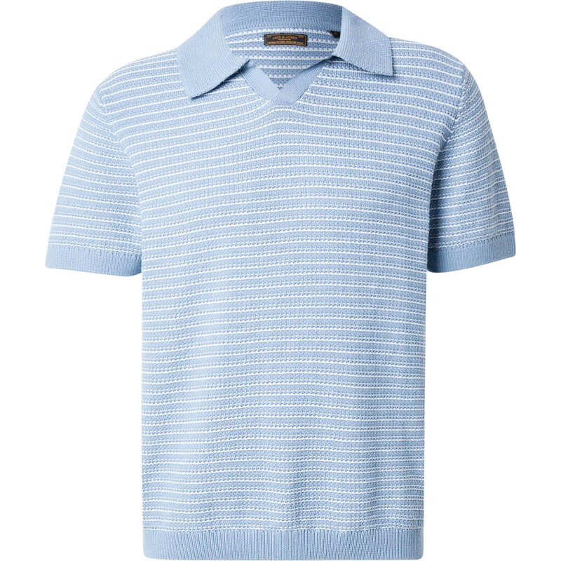 Jack & Jones Premium Svetr JPRBLUASHER světlemodrá / bílá