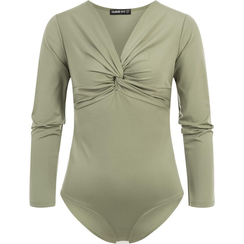 Cloud5ive Tričkové body khaki 113126455