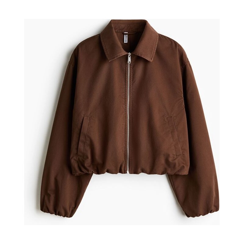 H&M - Bunda bluzon - béžová 113126496