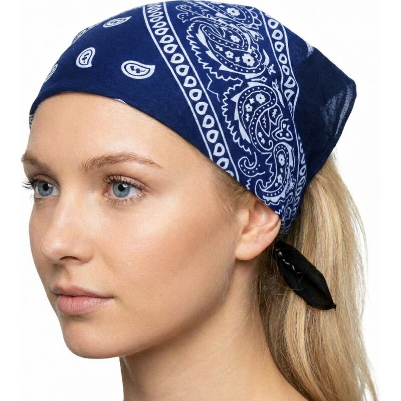 MFH Šátek Bandana modro/bílá