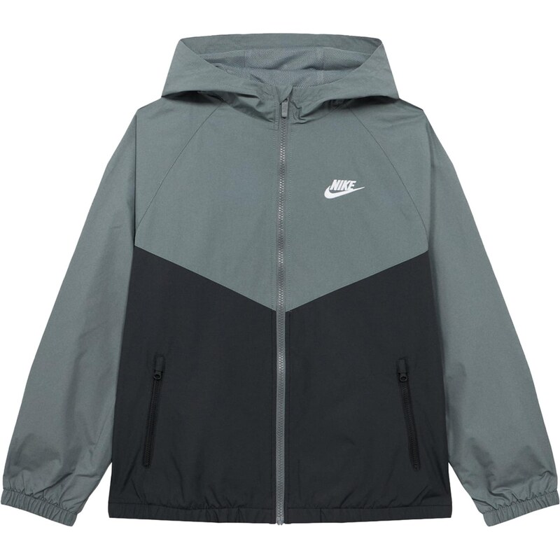 Nike Sportswear Přechodná bunda tmavě šedá / černá