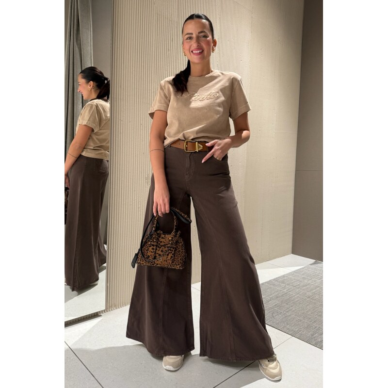 Dámské tričko PINKO SHERYL 106575A36TC36 béžové