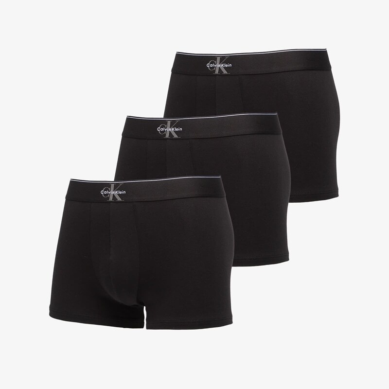 Trenky Calvin Klein Trunk 3-Pack Black L