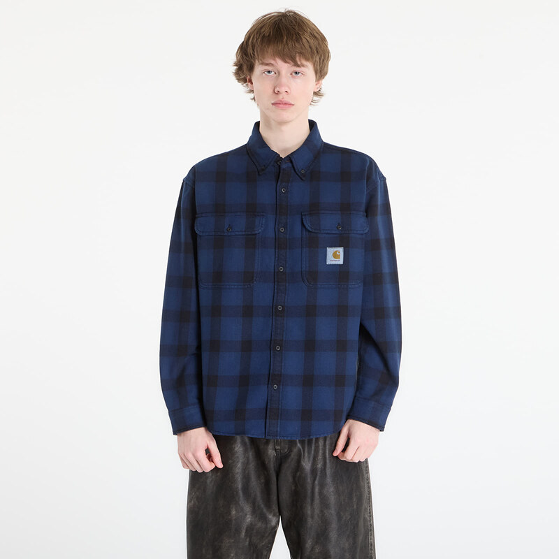 Košile Carhartt WIP L/S Edmands Shirt UNISEX Edmands Check/