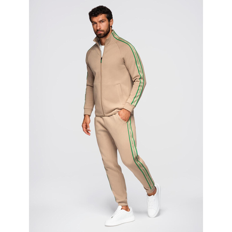 Ombre Mens elegant set suit vest + shorts