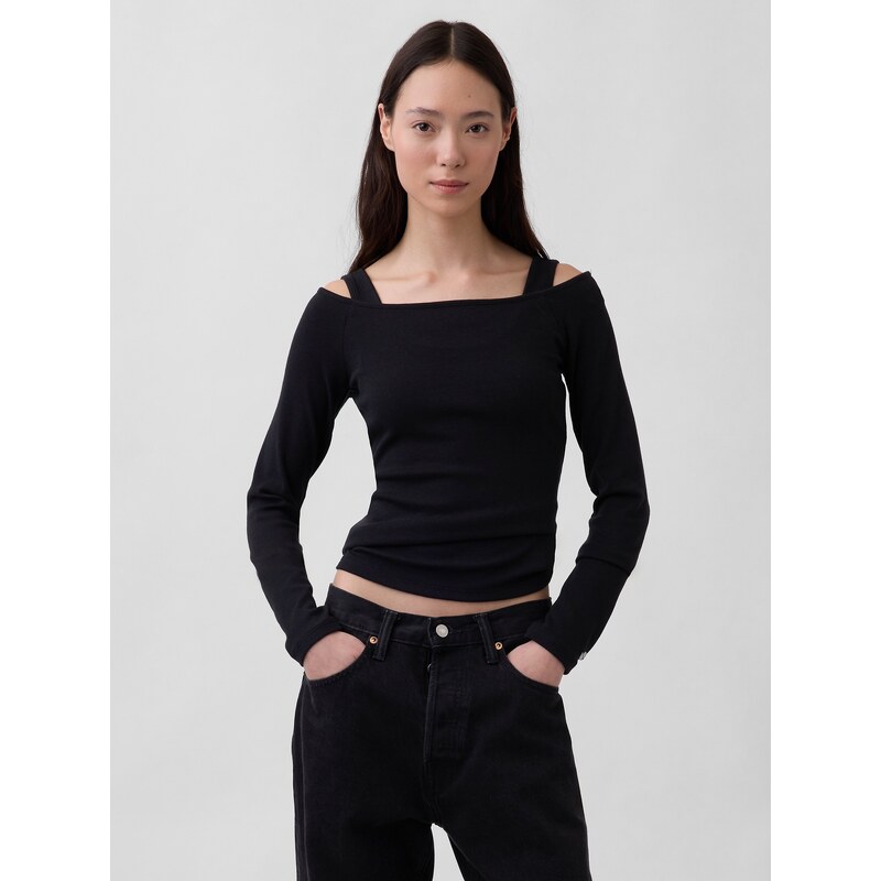GAP dámský off-shoulder top 113396375