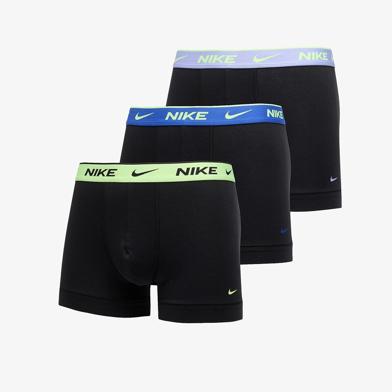 Trenky Nike Trunk 3-Pack Black XL