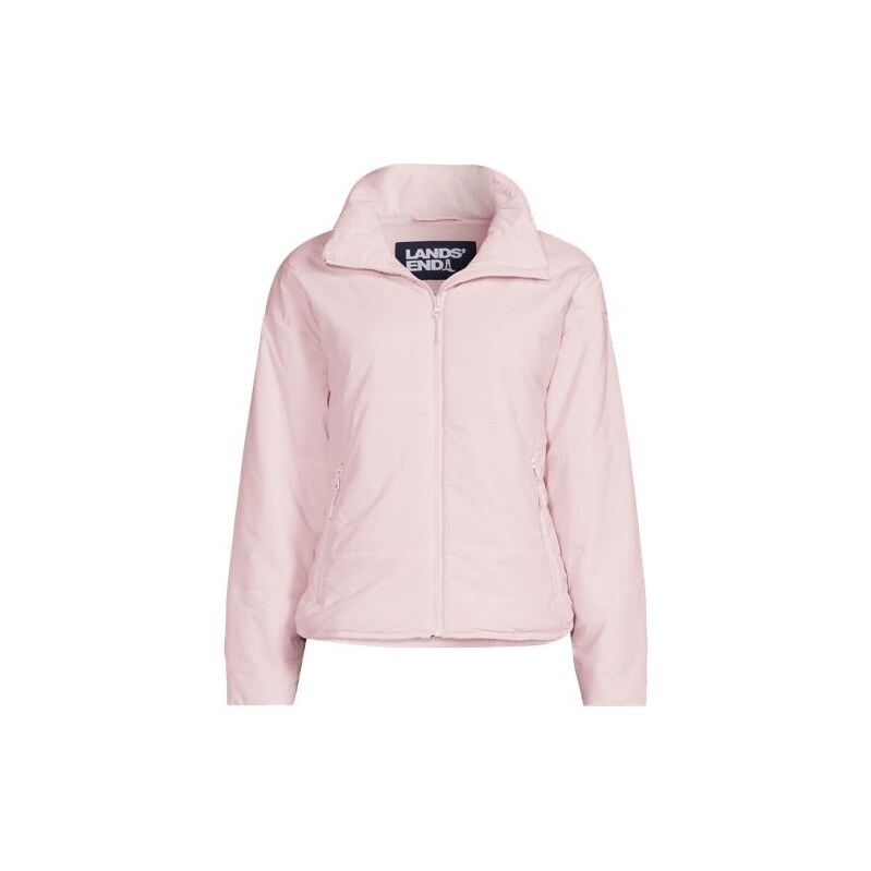 Lightweight Packable Quilted Jacket, Women, size: 20-22, plus, Ivory, 114714762