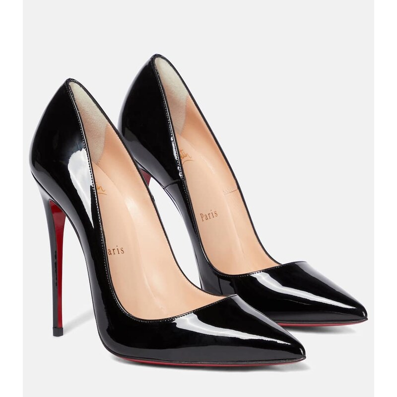 Christian Louboutin So Kate 120 patent leather pumps