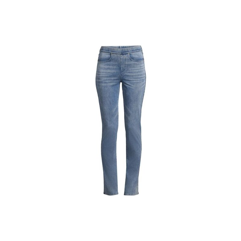 Starfish Straight Leg Knit Denim Jeans, Women, size: 2X, plus,