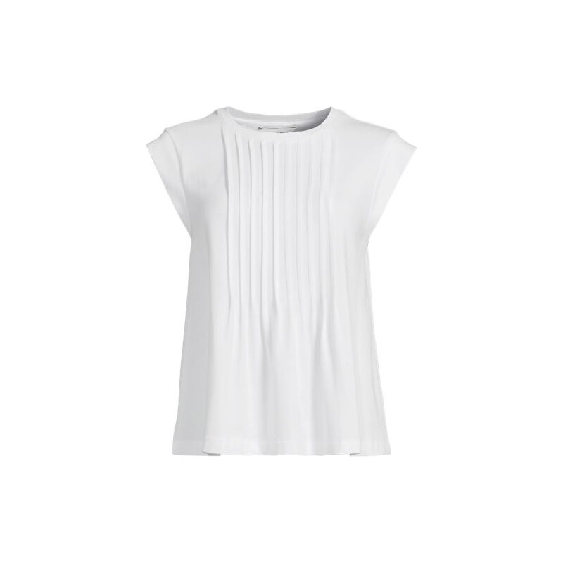 Cap Sleeve Cotton Modal Pintuck Swing Top, Women, size: 20-22, plus, 115261999