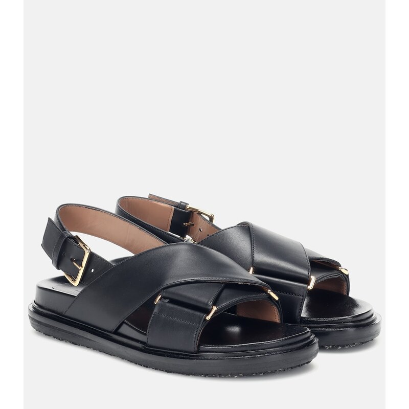 Marni Fussbett leather sandals