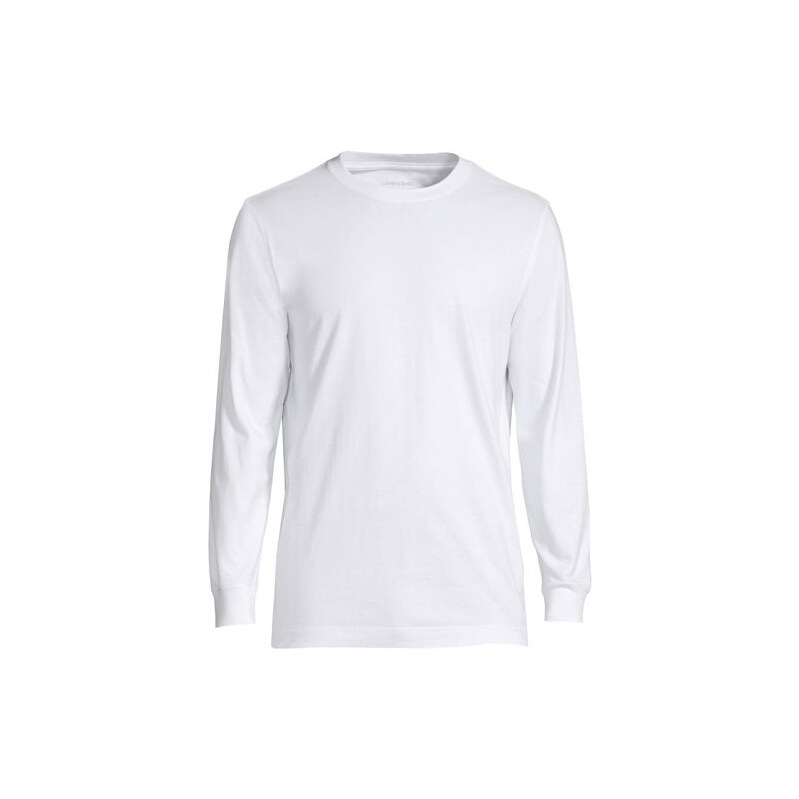 Super-T Long Sleeve T-shirt, Men, size: L, regular, White,