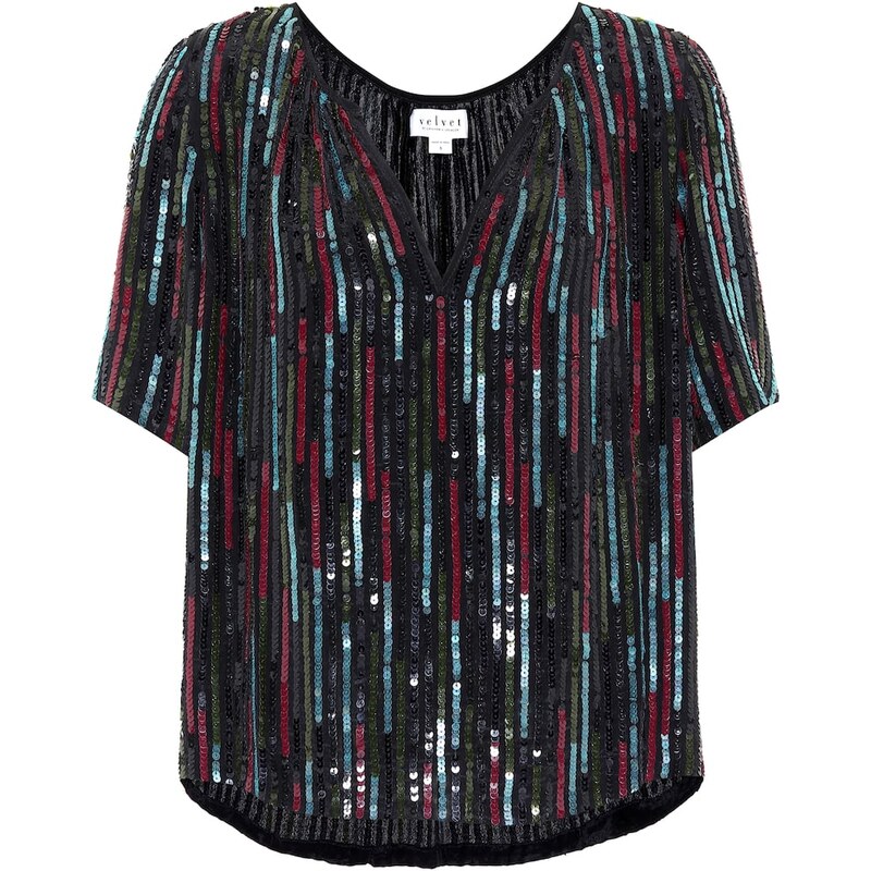 Velvet Nikky sequined top