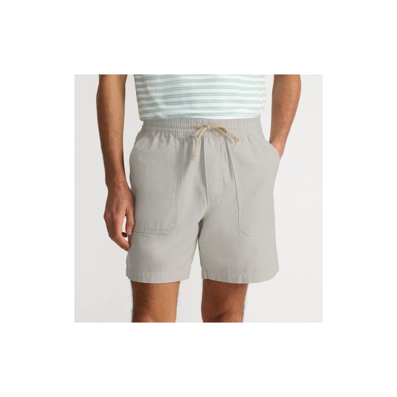Pull-On Canvas Shorts, Men, size: XL, regular, Misc, Cotton, by